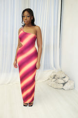 Sun Kissed Cut Out Maxi Dress