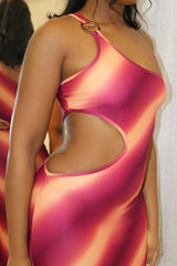 Sun Kissed Cut Out Maxi Dress