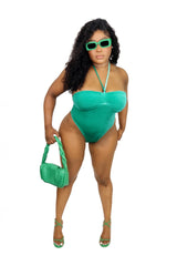 Mojito Bombshell Velvet Bodysuit